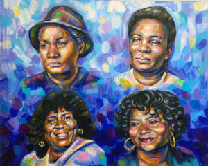 family portrait painting