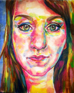 self portrait painting