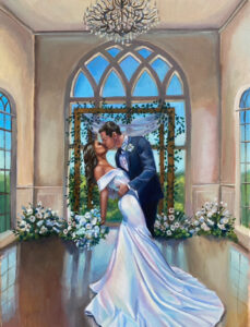 Live Wedding Painting Ceremony Painter Westwind Hills